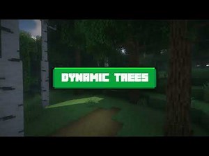 🌳Minecraft Dynamic Trees Mod in 1 Minute
