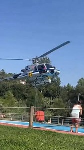 1.1M views · 10K reactions | What would you do?  ‍♂️ #Pool #Helicopter #ohno #universe #wow #49ercommunications #bkradios #bendixkingradios #bendixking #wildlandfirefighter #firefighter #firefighterlife #firefighterposts #firefighterfamily #wildlandfire #firefighterhero | 49er Communications, Inc. | Facebook