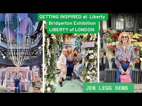 LIBERTY OF LONDON TOUR Bridgerton Exhibition lots of inspiration and maybes a purchase.