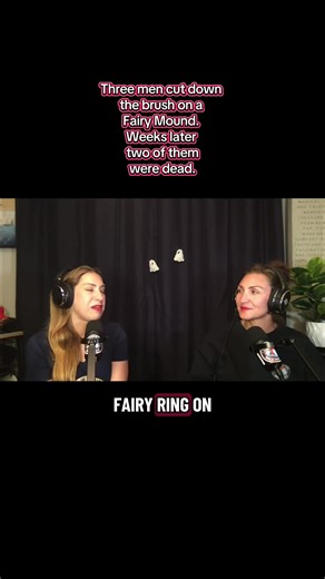 In Irish folklore, fairy mounds are believed to be entrances to the world of the Aos Sí, the ancient fairy folk. People have avoided disturbing these places for centuries. Three men decided to clear brush from a fairy mound anyway. Locals say that say two of them paid for it a few weeks later. Irish folklore is full of warnings about fairy rings, fairy hills, and disturbing fairy land. Coincidence…or something more? Full story on the You Two Scare Me Podcast. #irishfolklore #fairymound #paranorm