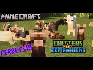 Ferrets In Minecraft - Minecraft Mods