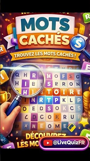 🧠🔥 Can you find all the hidden words?! #hiddenwords #games #quiz #challenge #shorts #livequizfr