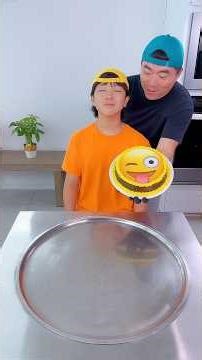 Emoji Chocolate Cake vs Random foods ice cream challenge!🍦 #funny by Ethan Funny Family