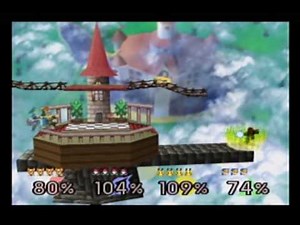 Super Smash Bros. N64 -- Free-for-All Session 1 - Round 4