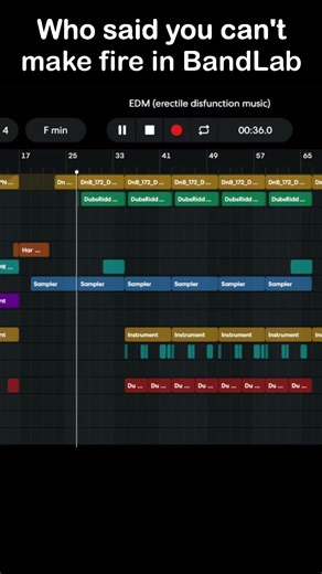 Who said you cant make fire in BandLab