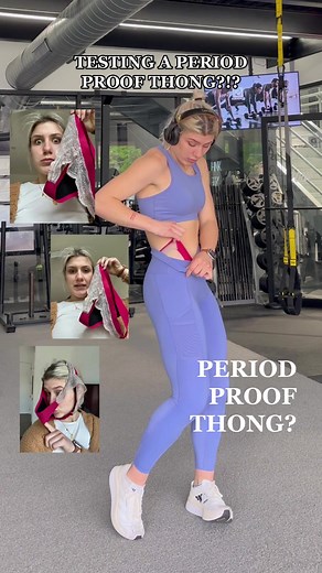 Testing period proof underwear?? EVERYTHING IS FROM @knix !!! // #knix #gym #review #knixpartner