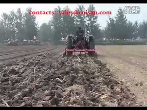 Tractor mounted deep scarifier