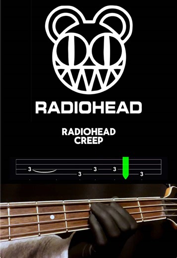 Aprende a tocar 'Creep' de Radiohead en bajo