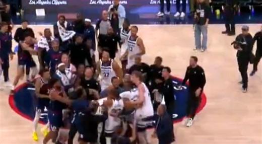 Clippers-Timberwolves Game Ends in Wild Scuffle as Bennedict Mathurin Sparks Chaos While Chasing Game Ball