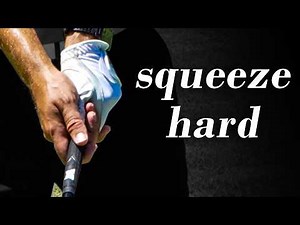 The long driver's hold. Finding distance in the tension
