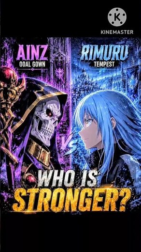 When Death Meets a Demon Lord ⚔️ Ainz vs Rimuru | #anime #tensura #overlord #animeedits #animeotaku