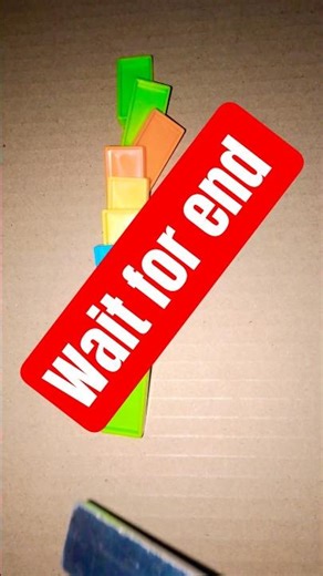 1 to 50 colourful domino Chain reaction 11 #shorts