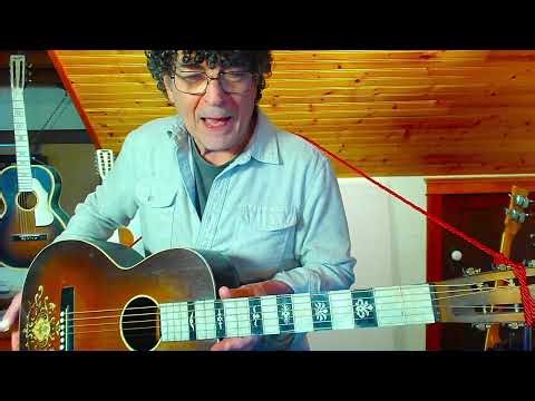 1930s Regal Decalcomania Guitar, Oprhan Instruments