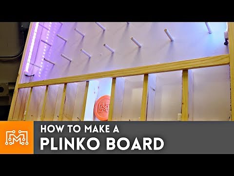 How to make a Plinko Board // Woodworking | I Like To Make Stuff