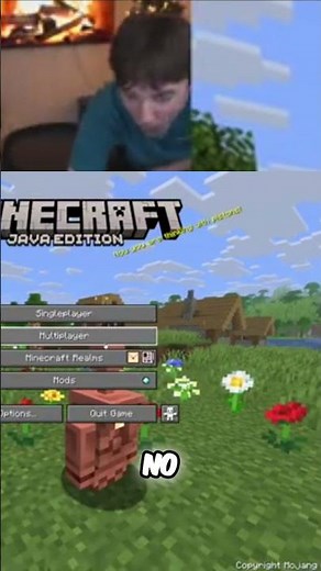 Minecraft Keybind Struggles Setting Up E-chest #shorts