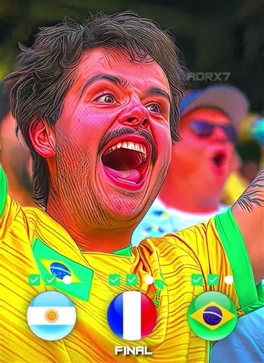 Argentina 🇦🇷 vs France 🇫🇷 vs Brazil 🇧🇷 🔥 Penalty Shootout