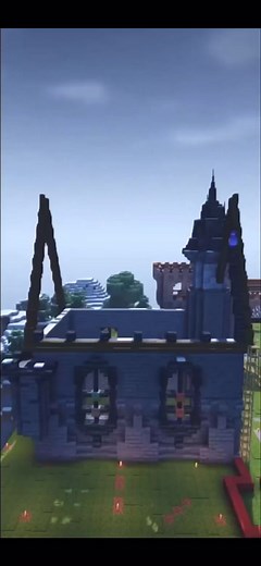 Construcción de un mega castillo en Minecraft