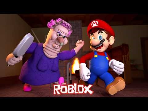MARIO ESCAPE GRUMPY GRAN in Roblox