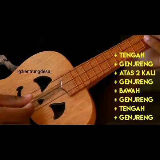 Tutorial Genjrengan Ukulele Senar 3 Bagi Pemula