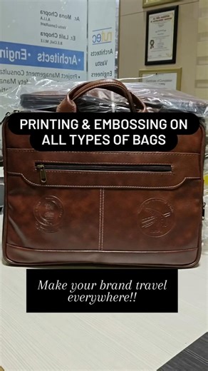 PRINTING & EMBOSSING ON ALL TYPES OF BAGS. #branding #smallbusiness #printing #graphic #printing bag