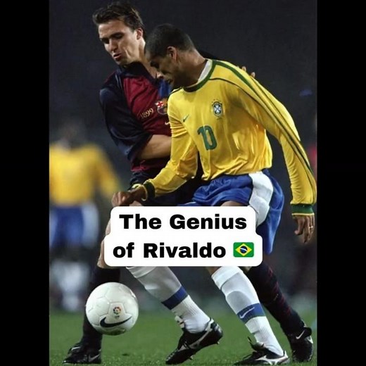 The Genius of Rivaldo 🇧🇷 #football #ronaldino #soccer #onside #realmadrid #footballshorts #skills