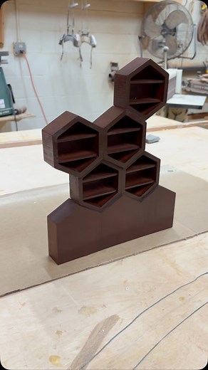 Making a model for a new client. This is a built-in book case. They wanted something you could never find in a store! #jlschroeder #customfurnıture #customfurnituredesign #customdesigns | J.L. Schroeder Woodworking