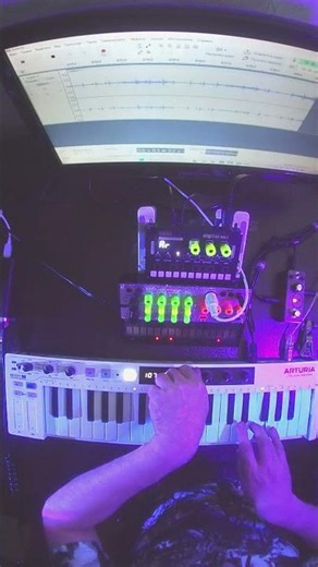Volca Keys + NTS-1 & Heavy Distortion 🎹🔥 #korg #shorts