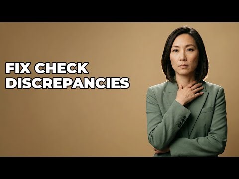 How To Review Outstanding Check Discrepancies?