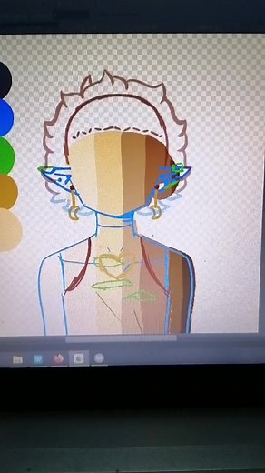 Trying to make a picrew - any ideas for things rarely included? (ignore the colors, saves layers) #picrew #picrewchallenge #art #digitalart #fyp