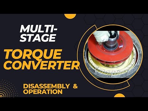 Twin Disc Multi Stage Torque Converter Explanation and Disassembly
