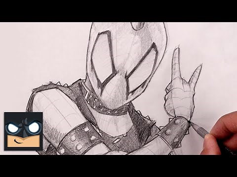 How To Draw Spider Punk | Sketch Tutorial