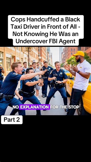 P2 Cops Handcuffed a Black Taxi Driver in Front of All - Not Knowing He Was an Undercover FBI Agent #storytime #learnontikok #truestory #foryou #tiktok | Unheard Mysteries