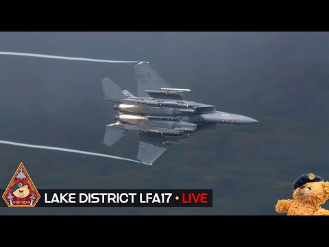 LIVE SPECIAL LOW FLYING AREA LFA17 • MILITARY TRAINING, WINDERMERE, LAKE DISTRICT 20.03.26