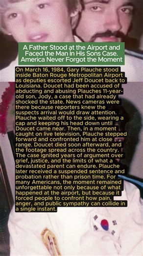 A Father Stood at the Airport and Faced the Man in His Sons Case. America Never Forgot the Moment