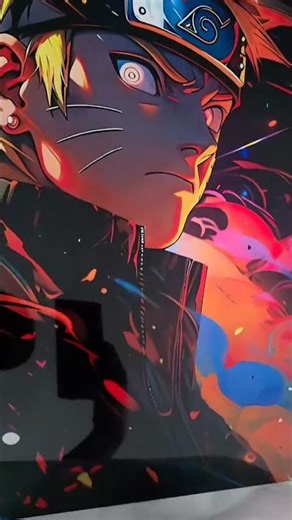 "Shoutout to for designing this EPIC metal poster of Naruto! I'm obsessed! Definitely planning on