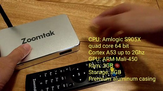 Watch A decent Android-based TV Box from Zoomtak on Amazon Live
