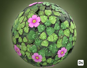 Create a Stylized Clover Material - Adobe Substance 3D