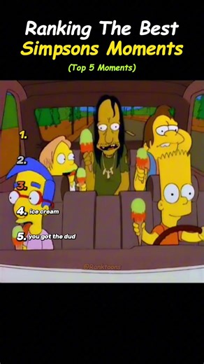 Ranking The Most Legendary Simpsons Scenes 💀 #pov #funny #fyp #fun #comedy #skit #shorts #foryou