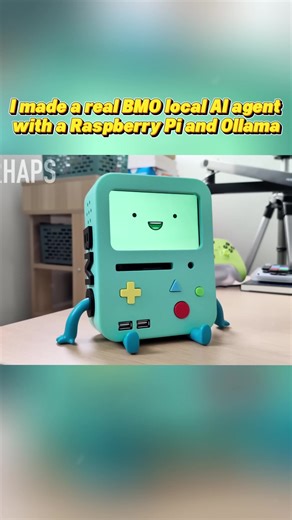 I made a real BMO local Al agent with a Raspberry Pi and Ollama
