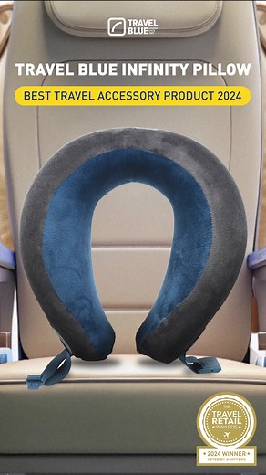 Travel Blue Infinity Pillow Wins Best Travel Accessory Product 2024
