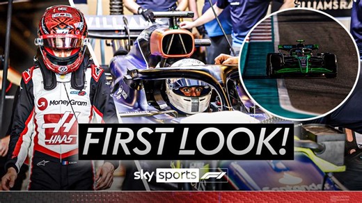 Abu Dhabi test: First look at F1 2025 as Carlos Sainz for Williams among four drivers making debuts for new teams