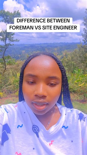 Foreman ≠ Site Engineer 👷‍♂️🏗️ A foreman manages the workforce — assigns tasks, supervises fundis, ensures work is progressing. A site engineer manages the technical side — drawings, levels, reinforcement checks, quality control. One manages people. The other manages compliance to design. When roles are respected, projects run smoothly. When they’re mixed up? Chaos. Have you seen conflict between the two on site? #civilenegineeringhub001 #civilengineeringstudent #structuralengineering #creator