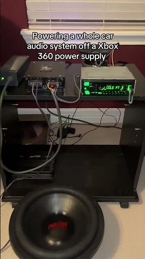 Powering a whole car audio system with a Xbox 360 power supply