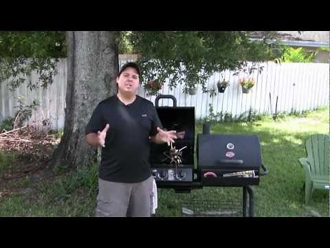 how to use a charcoal BBQ grill