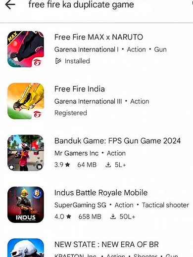 I Tried To Play Free Fire Copied Game & This Happened - DT AGS YT