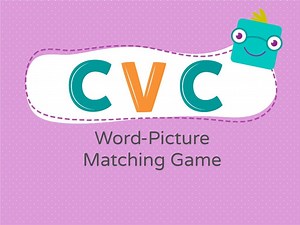 Mixed-Sound CVC Word Matching Game