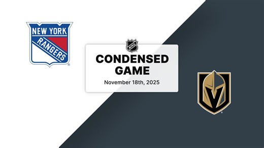 NYR at VGK | Condensed Game