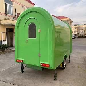 [Hot Item] 2024 Container Food Truck Portable Food Carts with Ice Cream Machine