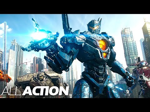 Jaegers vs. Mega-Monster | Pacific Rim: Uprising | All Action