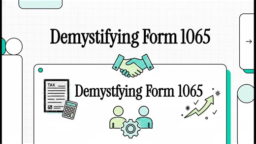 Why Do Partnerships Use Form 1065 Instead of Other Tax Forms?